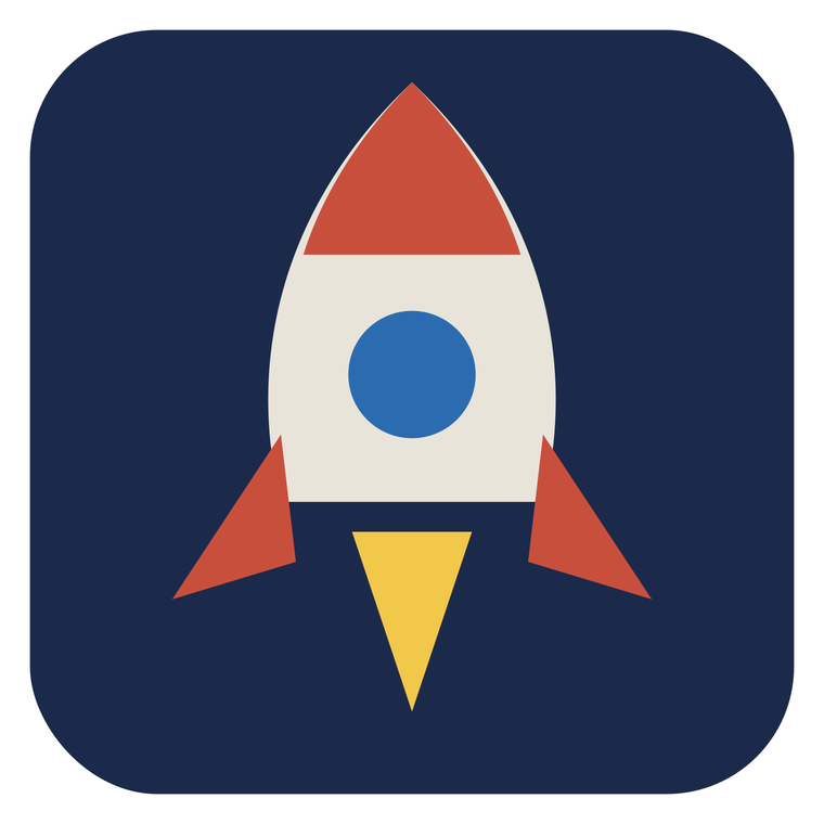 rocket patch logo artwork